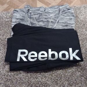 Reebok athletic outfit